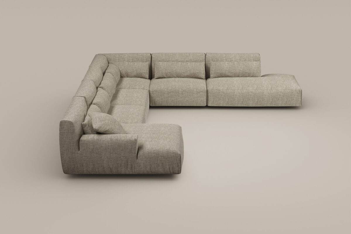Modern Belloalto by Bonaldo Italian craftsmanship in Troy MI living area