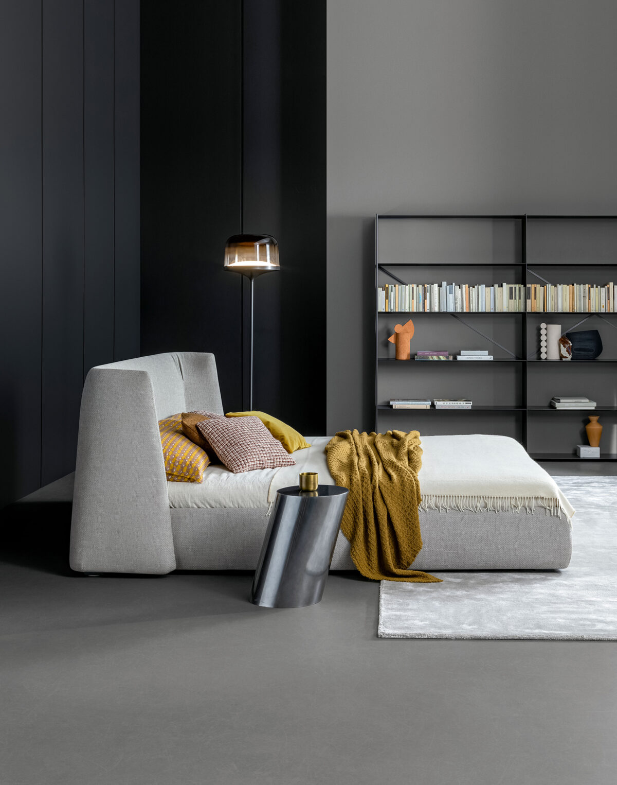 Modern luxury bed, Basket by Bonaldo, Royal Oak, Michigan.