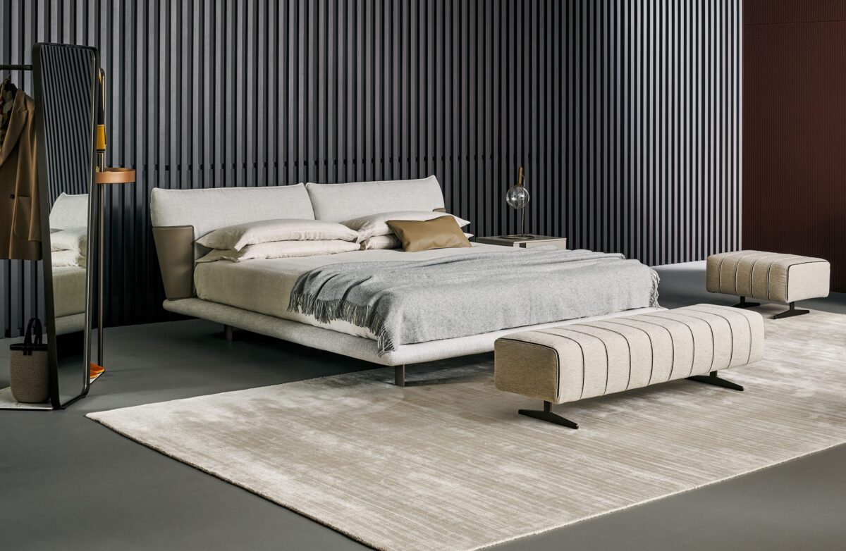 Italian crafted Blend bed, Bonaldo, Birmingham, Michigan.