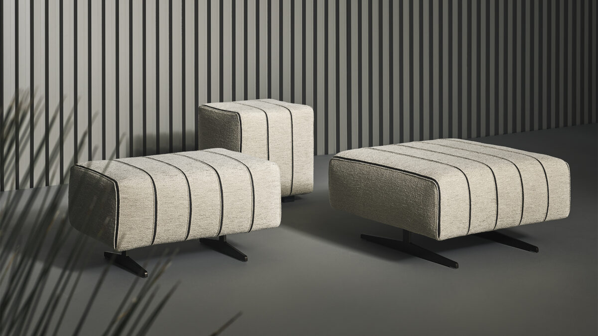 Designer accent chair, Mark by Bonaldo, Royal Oak, Michigan.