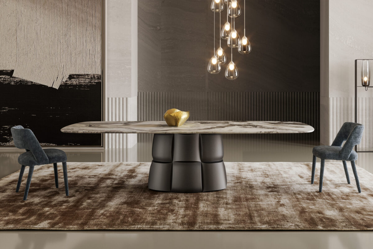 High‑end Mask by Bonaldo luxury Italian piece Birmingham MI showroom