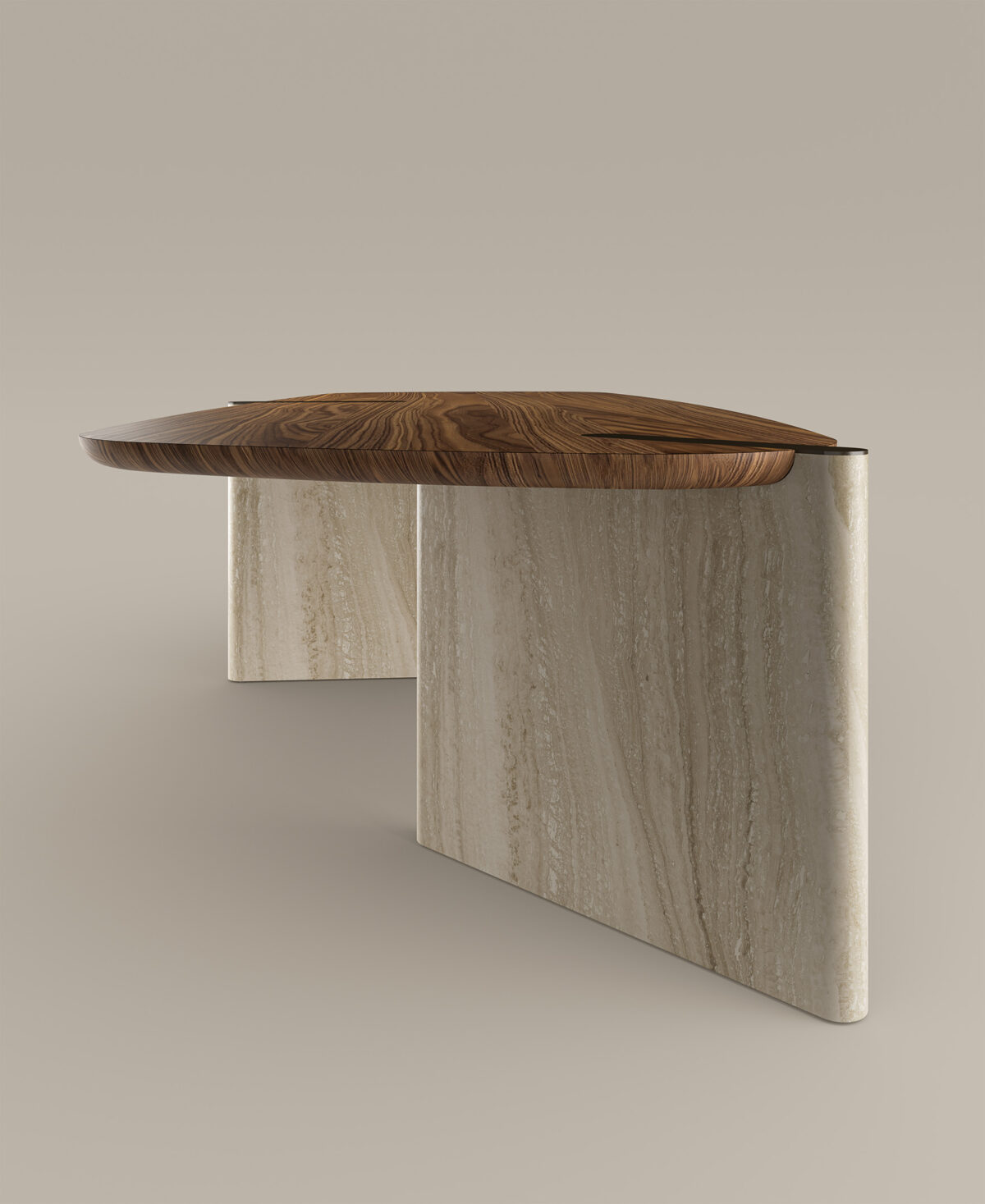 Contemporary Flatiron Table by Bonaldo stylish Italian table Royal Oak MI gallery