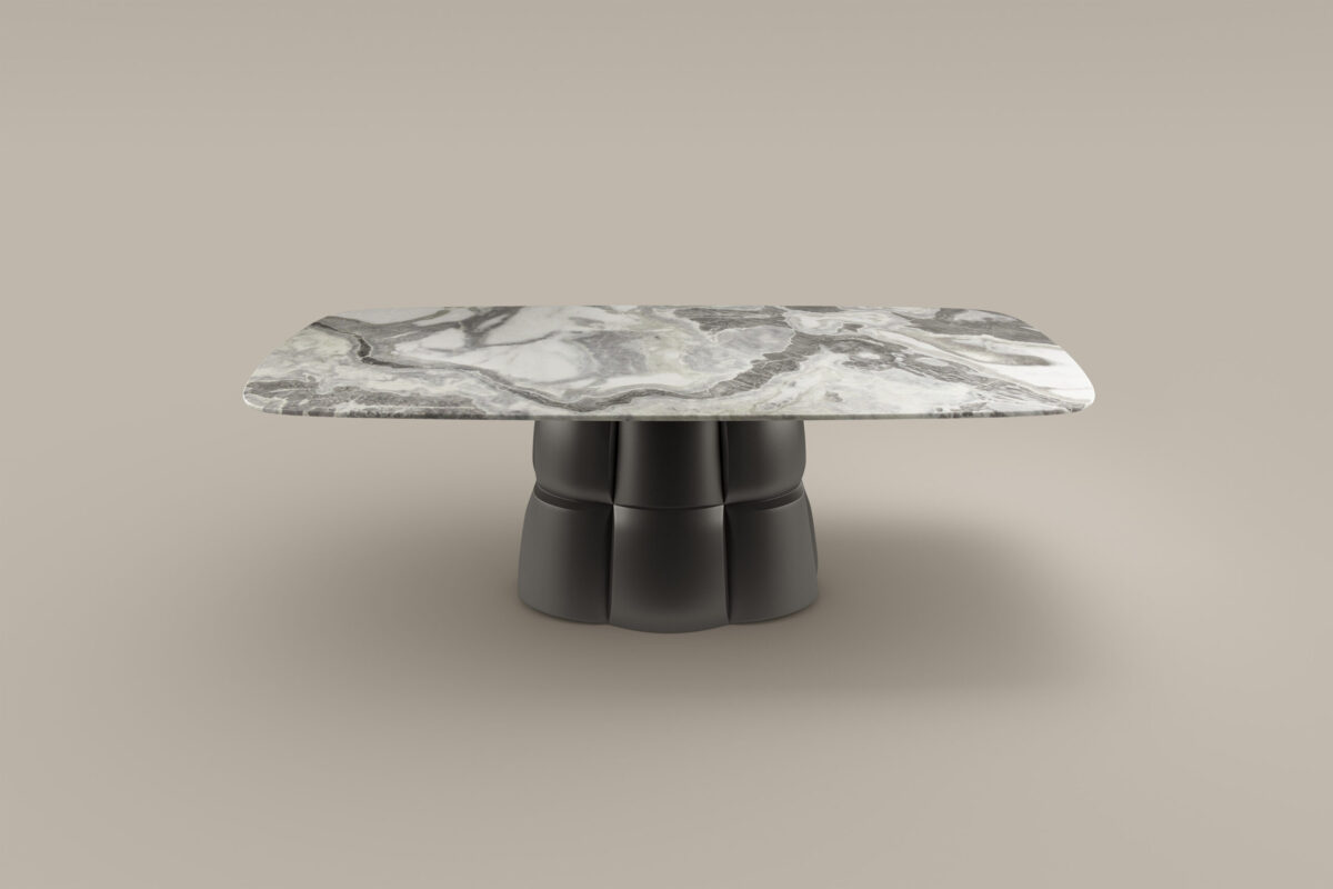 High‑end Building dining table by Bonaldo luxury Italian dining piece Birmingham MI showroom