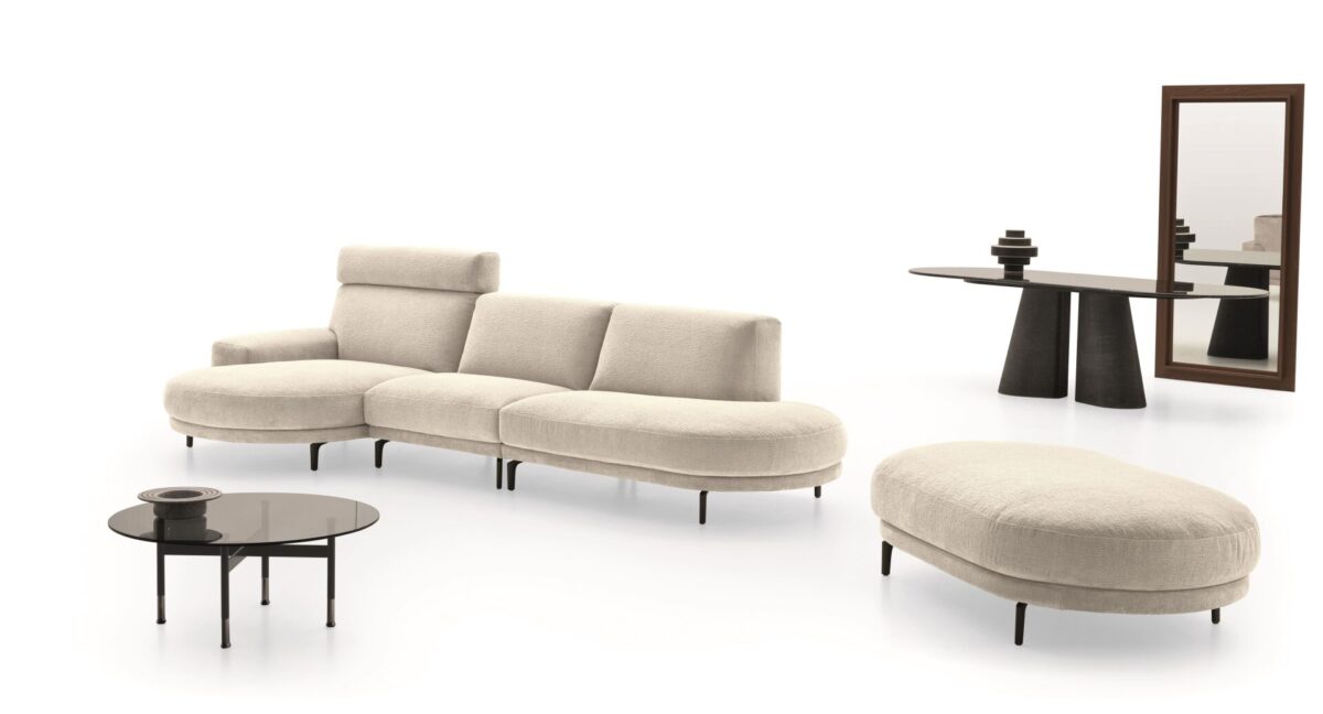 “Contemporary BLAKE armchair by Ditre Italia – refined Italian seating with modern proportions and detailed craftsmanship”