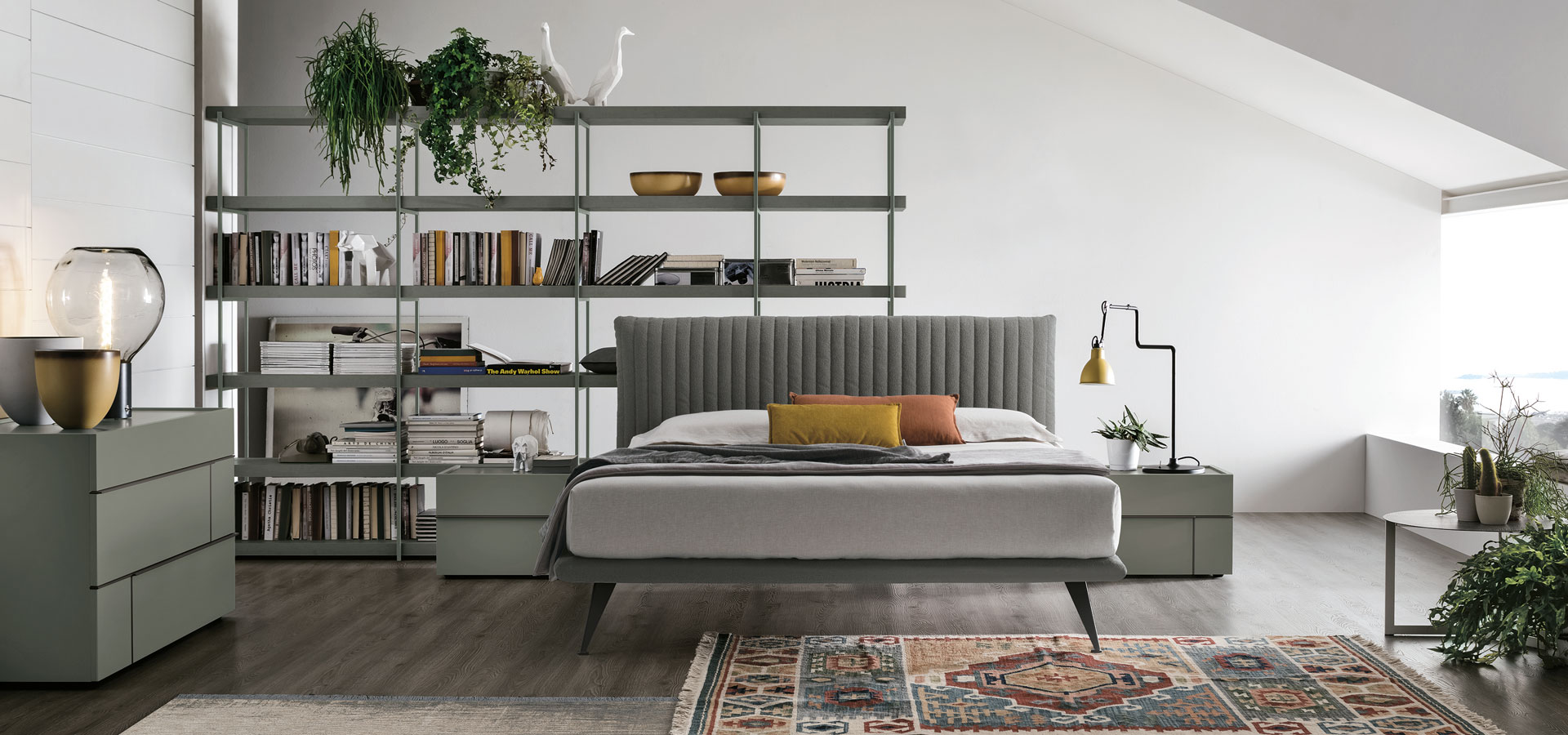 “Bravo sideboard by Tomasella – modern Italian cabinet with clean lines and textured matte finish”