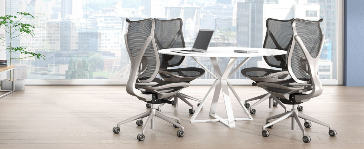 Flexible office seating solution, Onda by Viaseating,Royal Oak, Michigan.