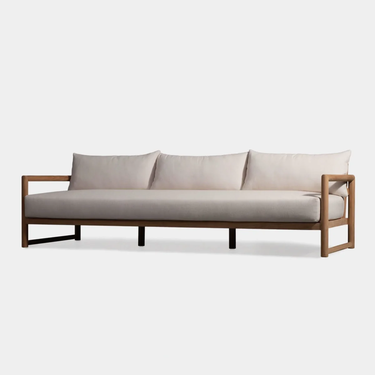 “Breeze XL 3 Seat Sofa by Harbour – elegant outdoor sofa with weather-resistant fabric and teak wood base”
