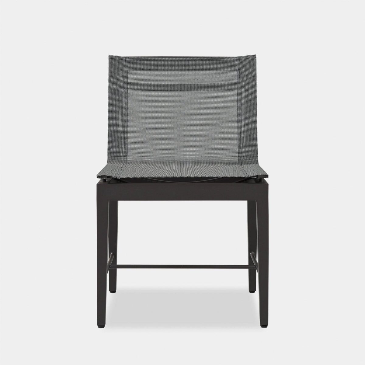 “Byron Aluminum Dining Chair by Harbour – modern outdoor dining chair with minimalist frame”