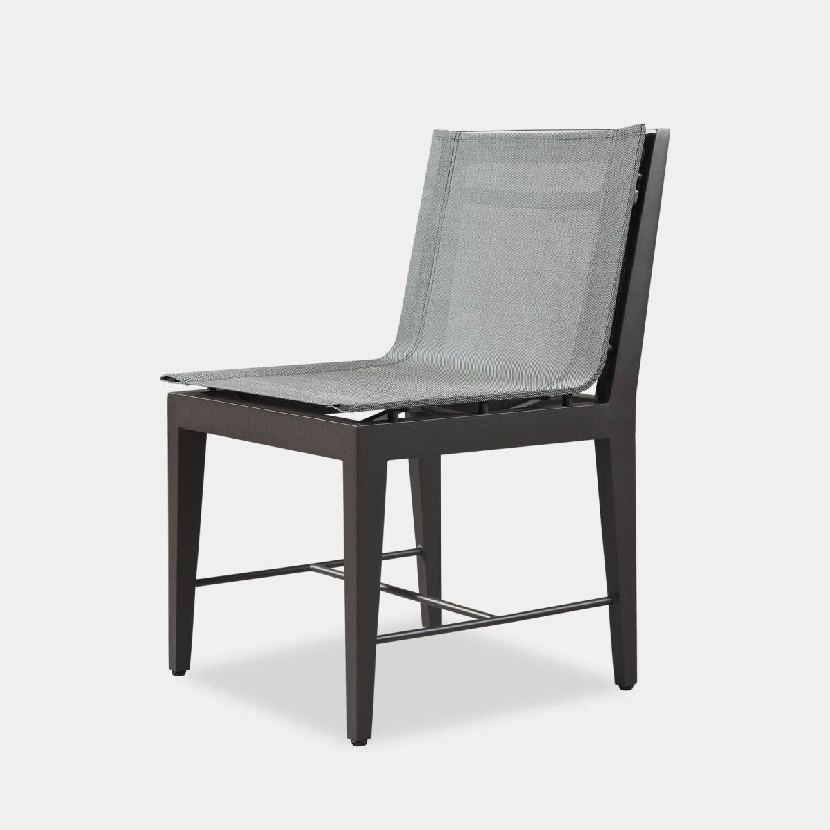 “Harbour Byron collection aluminum chair – outdoor-ready modern dining chair with clean lines”