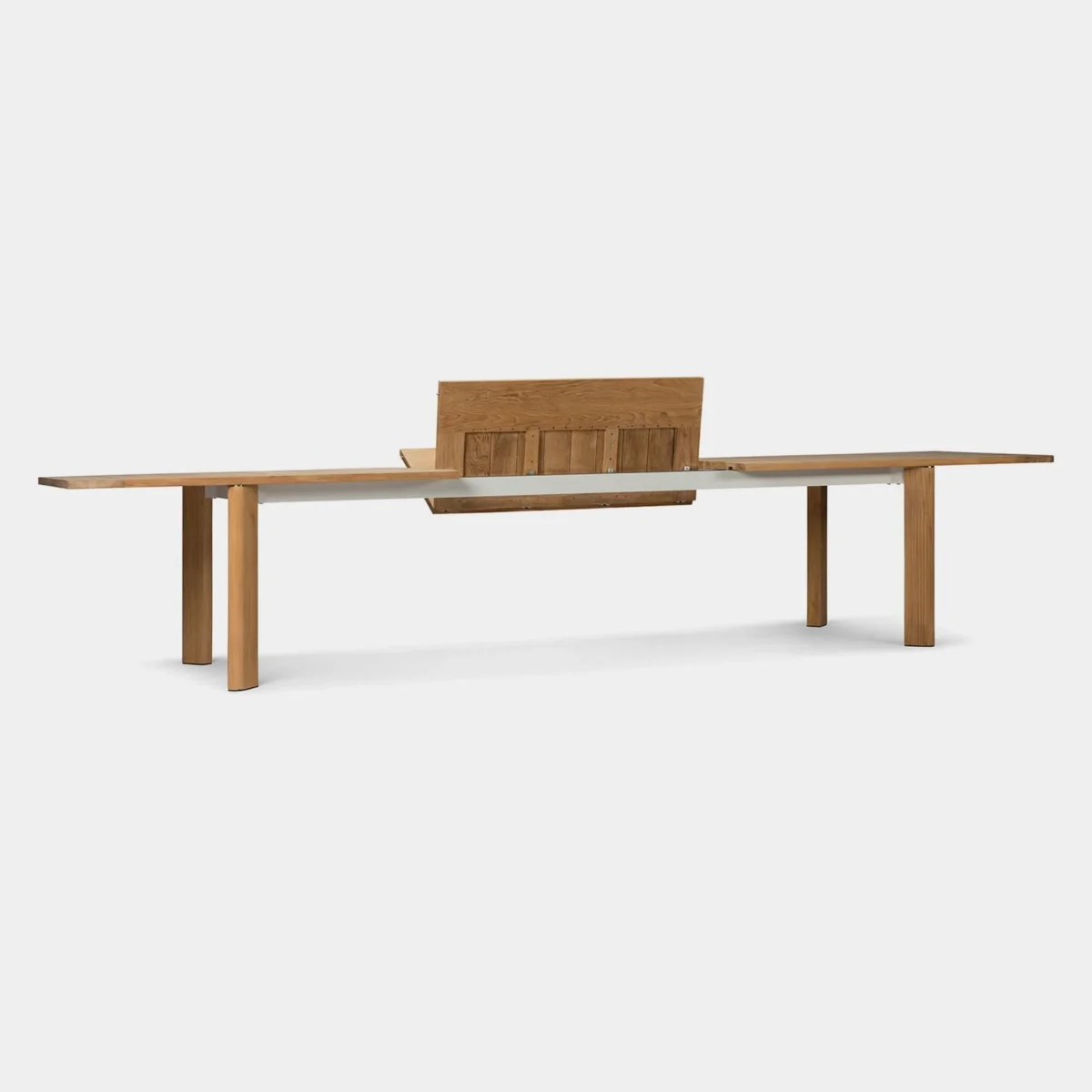 “Harbour Byron Extension Dining Table – versatile design with hidden leaf and clean silhouette”