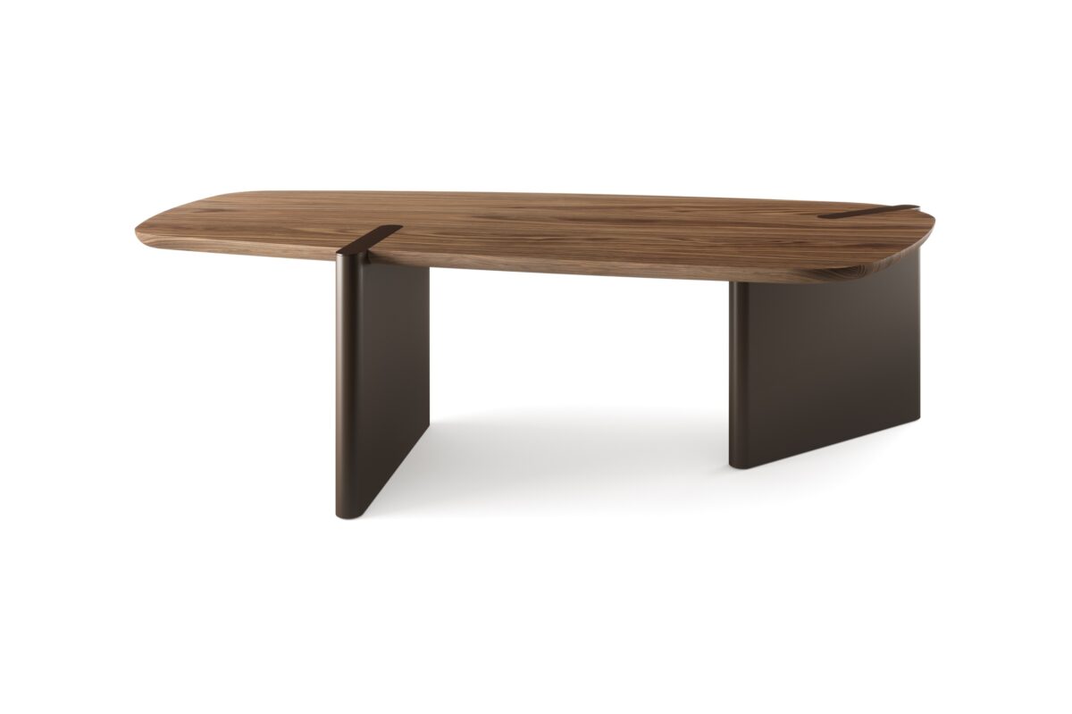 Luxury Flatiron Table by Bonaldo Italian contemporary dining table in Troy Michigan space