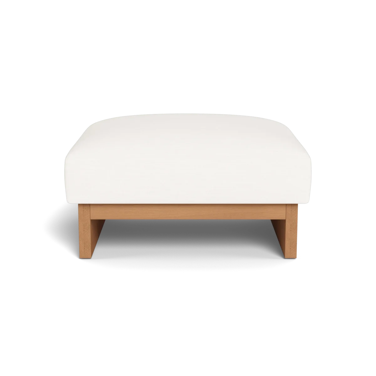 “Catalina Lounge Ottoman – contemporary outdoor ottoman with ergonomic height and premium materials”