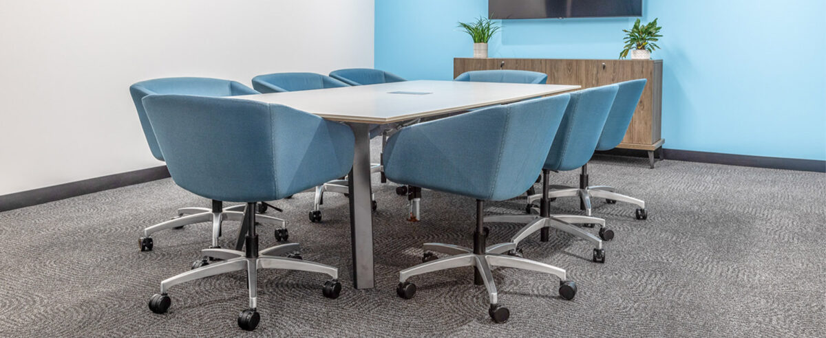 Premium Edge ergonomic chair by Viaseating for Birmingham Michigan offices