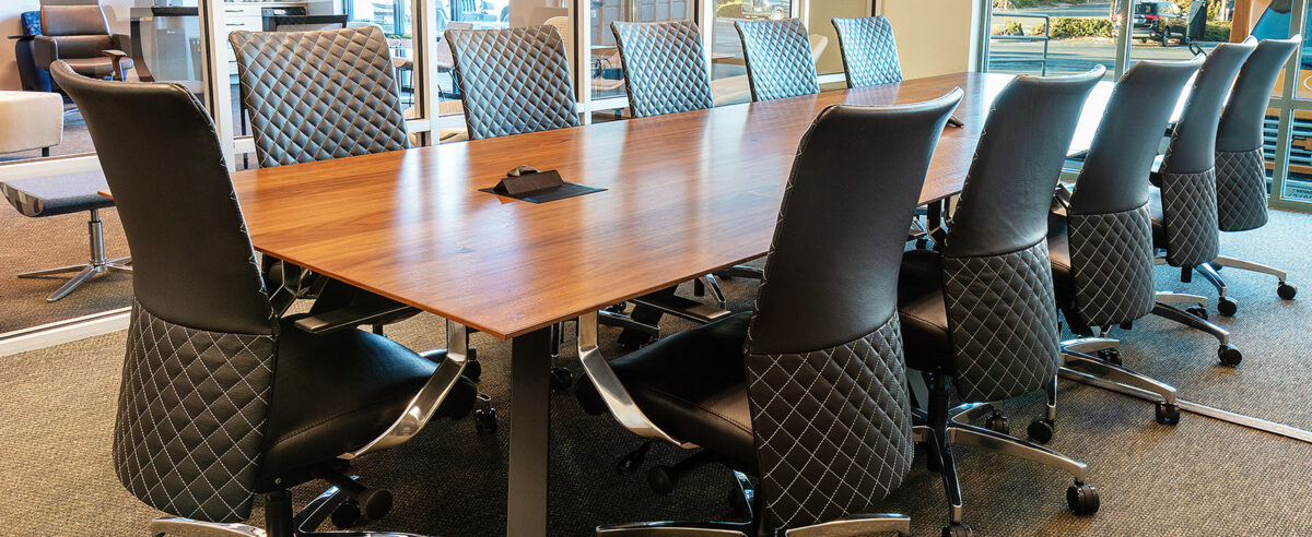 Ergonomic office chair, Proform® by Viaseating, Royal Oak, Michigan.