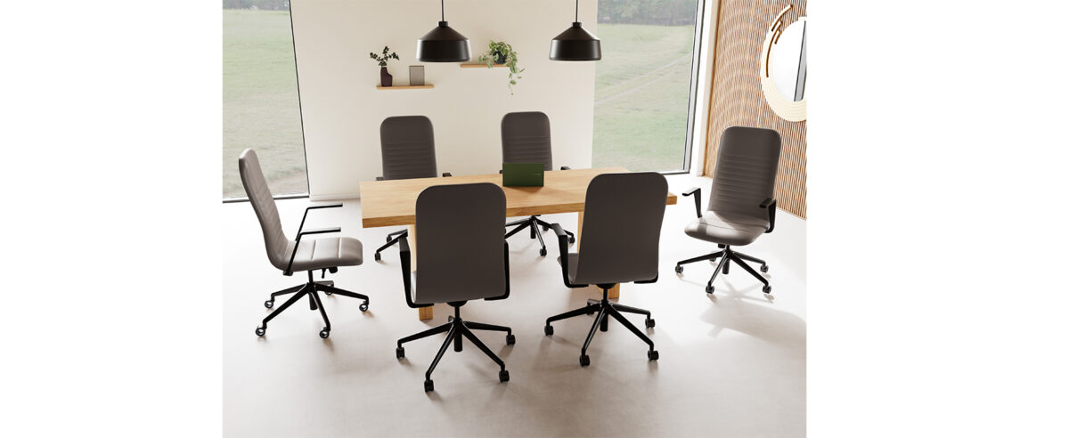 Premium Jeté chair by Viaseating in Royal Oak MI contemporary interior
