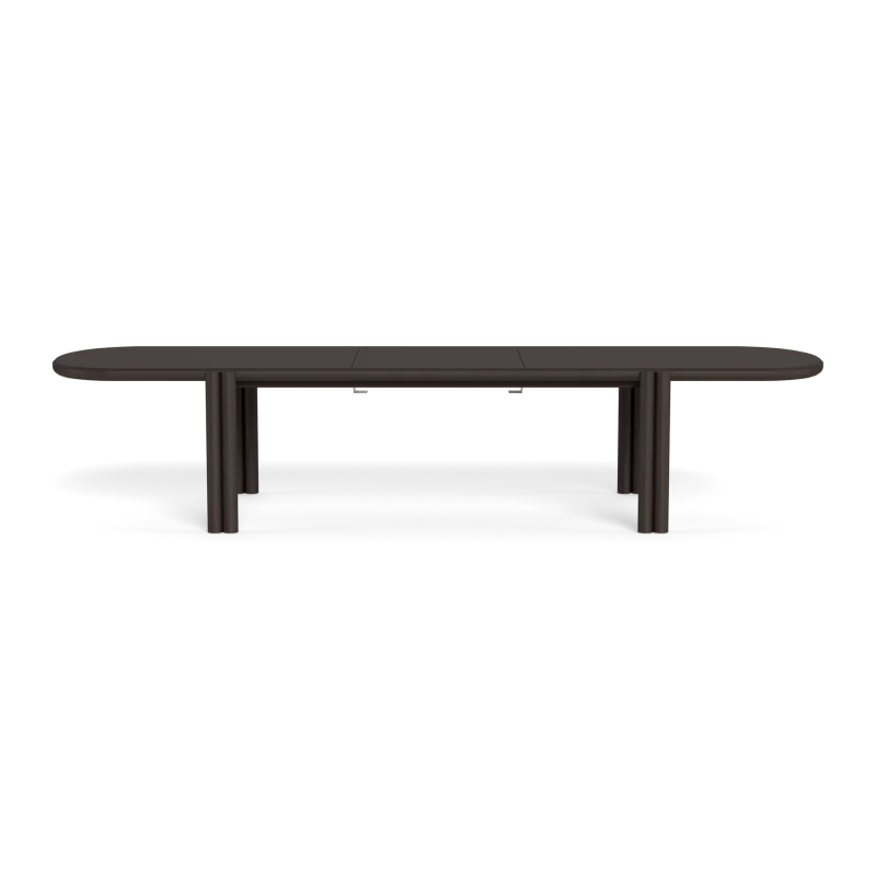 “Cove Aluminum Extension Dining Table by Harbour – modern outdoor table with sleek expandable design”