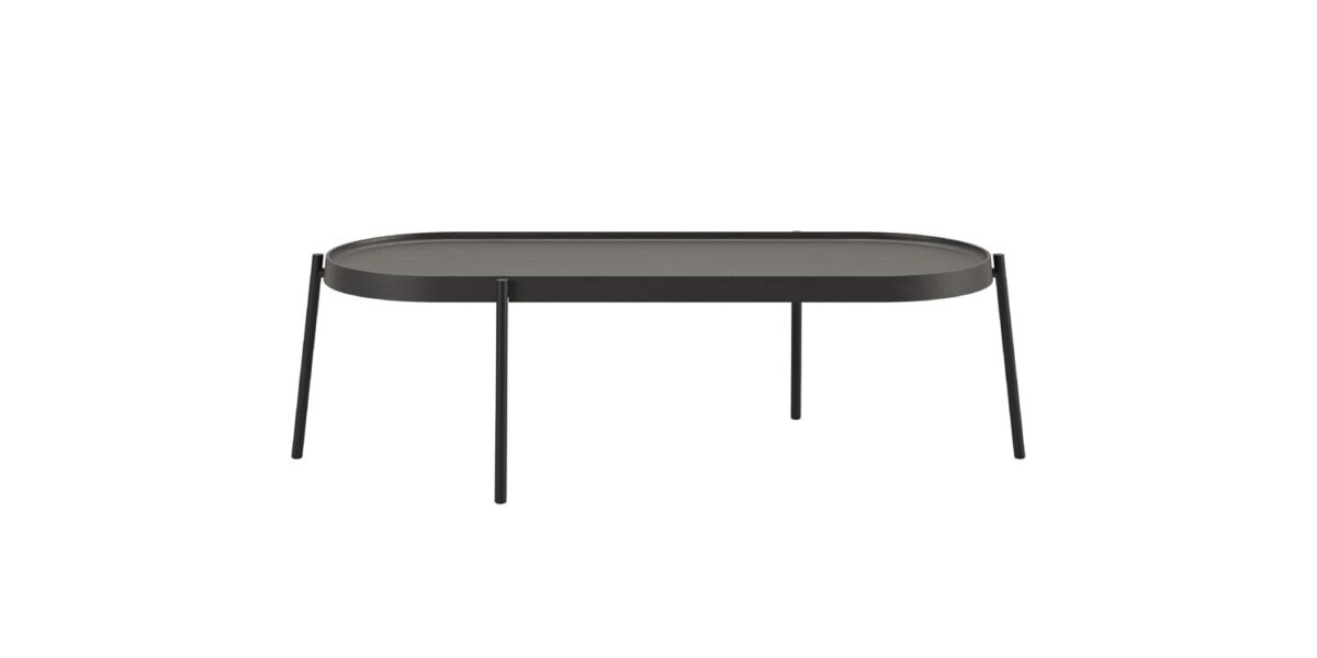 "Compact sculptural furniture piece with a pinched waist – Pinch by Cappellini."