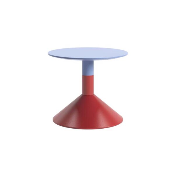 "Sculptural modern side table with smooth finish – Lud’o by Cappellini."