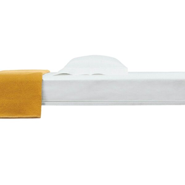 "Modern desk with open metal framework and elegant minimal design – Cappellini Fronzoni ’64."