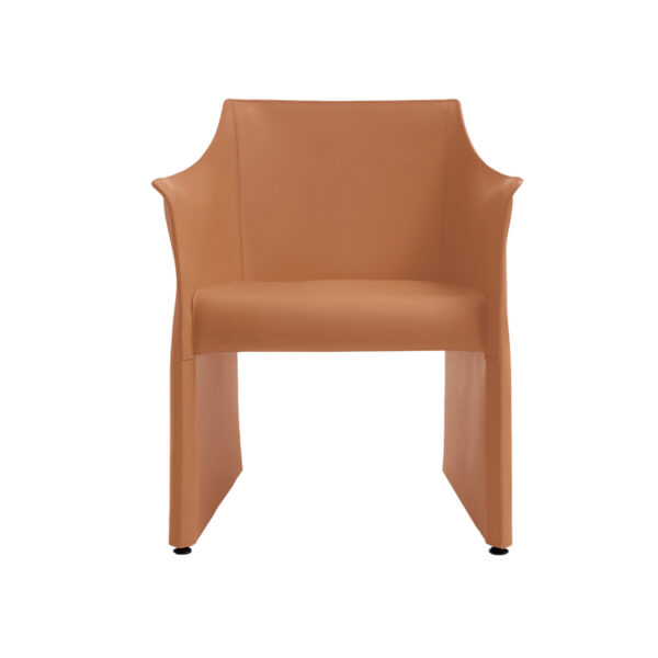 "Cap Chair 2 in a dining room setting, with its understated design complementing a minimalist table and decor."