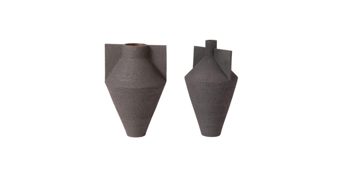 High-end Jana vases by Antonio Forteleoni for Cappellini, modern Italian decor for Royal Oak, Michigan.