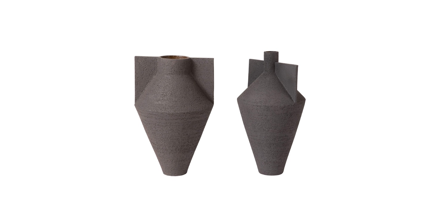 High-end Jana vases by Antonio Forteleoni for Cappellini, modern Italian decor for Royal Oak, Michigan.