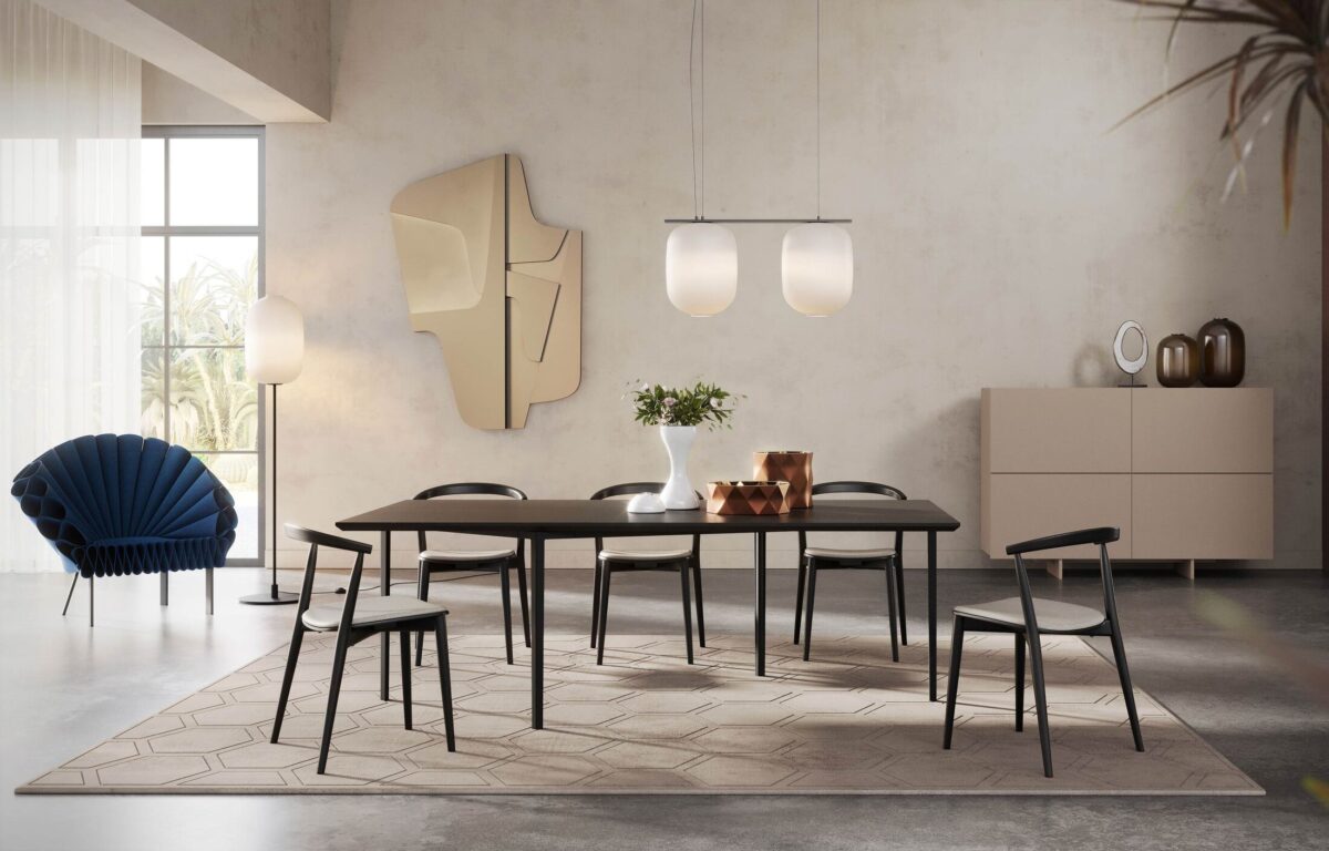 Italian Him lounge chair by Cappellini, sophisticated furniture for Royal Oak, Michigan.
