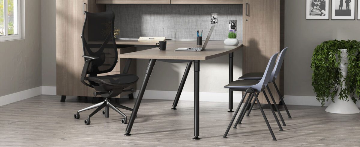 Flexible office seating solution, Onda by Viaseating,Royal Oak, Michigan.