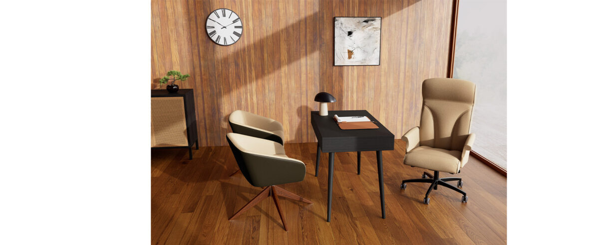 Luxury Oslo chair from Viaseating featured in Troy, MI interiors