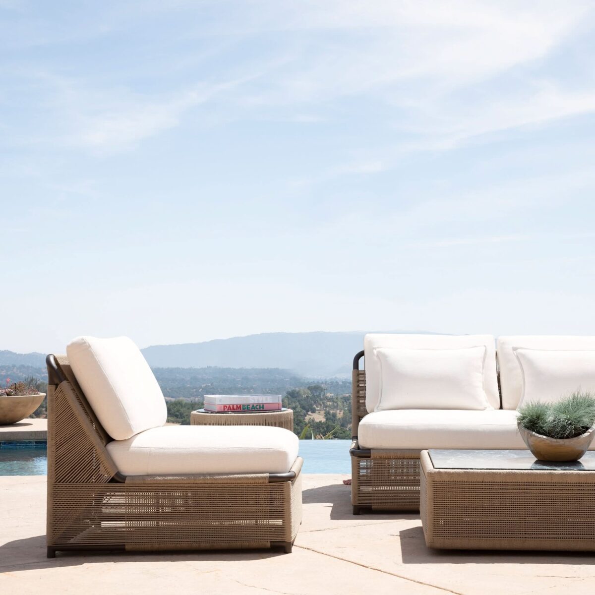 “Formentera Easy Chair by Harbour – durable teak construction and clean lines for patio comfort”