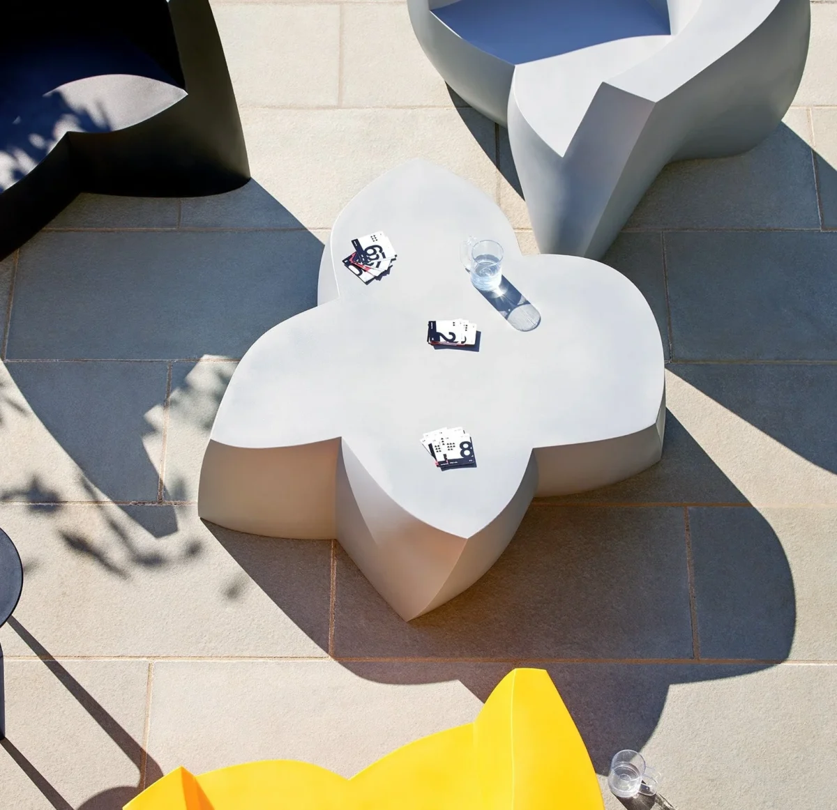Add sophistication to your Troy, Michigan space with Gehry Coffee Table by Heller.