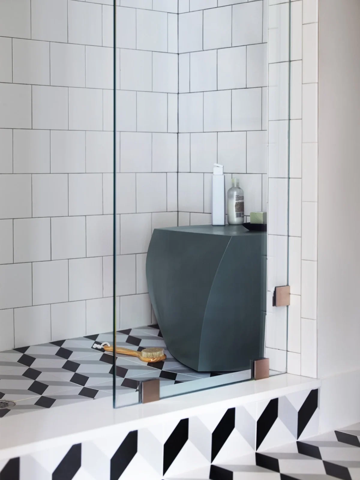Gehry Left Twist Cube by Heller, sleek and contemporary for Birmingham, Michigan homes.