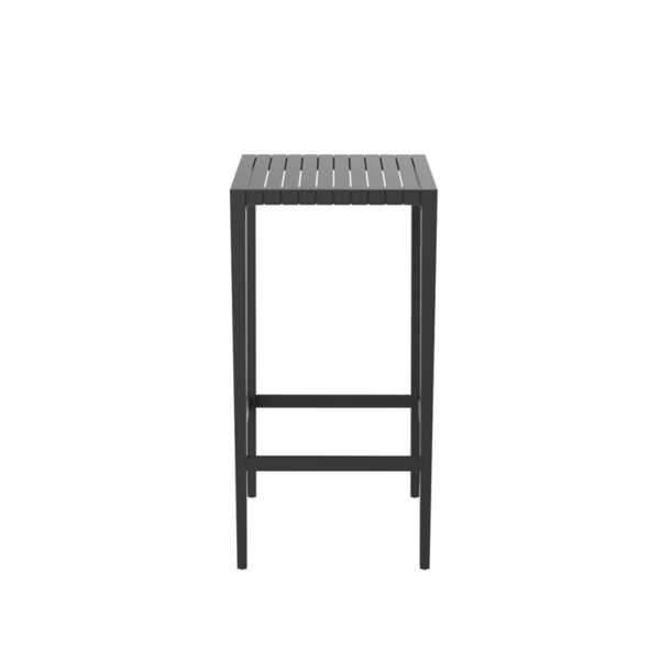SPRITZ Bar Table by Vondom – contemporary outdoor bar-height table with slatted texture and modern design