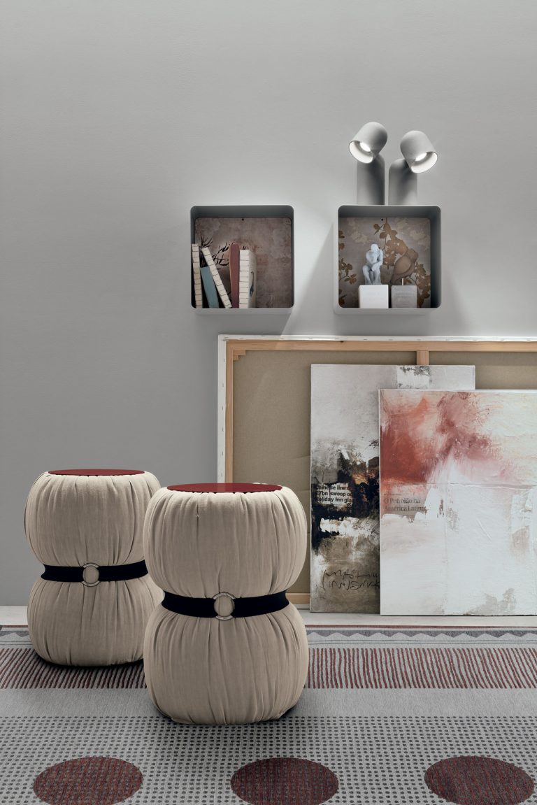“Guccino mirror by Tomasella – modern Italian wall mirror with playful, organic shape and contemporary appeal”