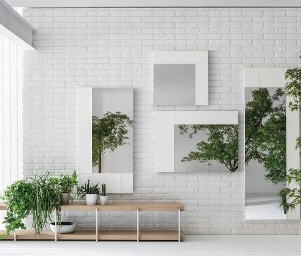 “Hashtag wall unit by Tomasella – modern Italian shelving system with graphic design and bold contemporary lines”