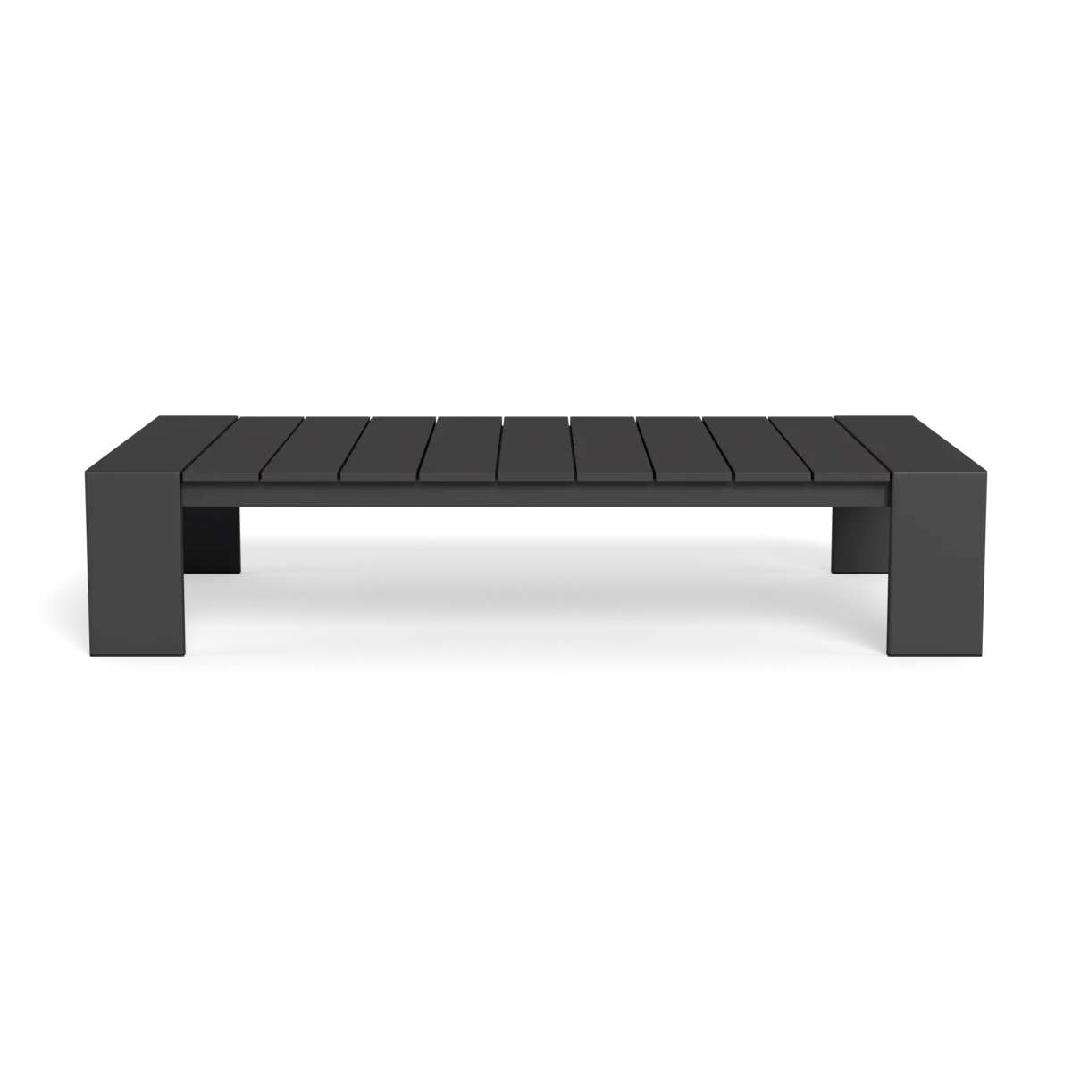 “Outdoor setup with Hayman Aluminum Coffee Table – stylish centerpiece with functional modern design”