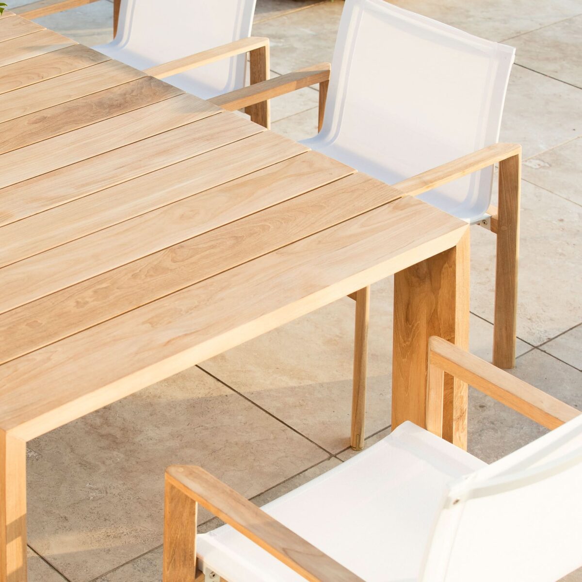 “Harbour Hayman teak dining chair – durable outdoor seating with sophisticated teak craftsmanship”
