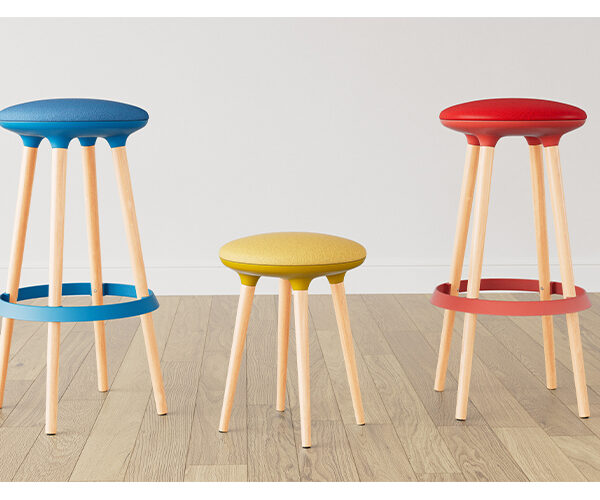 “Yes chair by Via Seating with ergonomic mesh back at Royal Oak showroom”