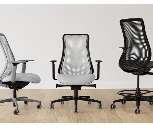Professional office chair, Viaseating Genie Flex 24/7, Birmingham, Michigan.