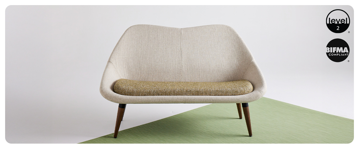 “Nebula chair by Via Seating with ergonomic high-back design at Royal Oak showroom”