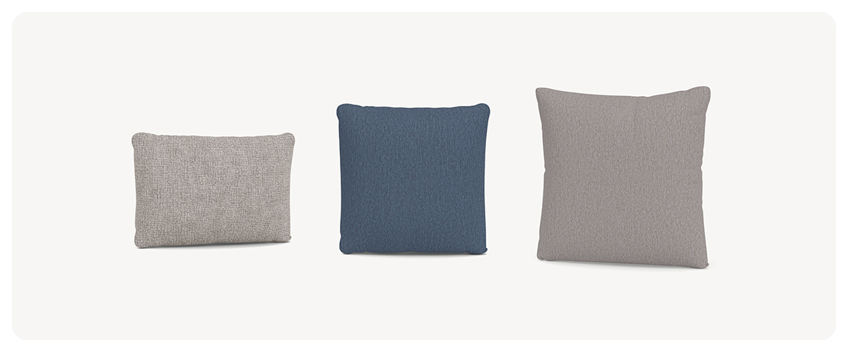 Pillows by Viaseating in modern lounge area – Royal Oak, Michigan