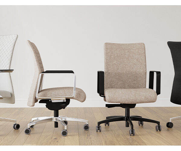 Ergonomic office chair, Proform® by Viaseating, Royal Oak, Michigan.