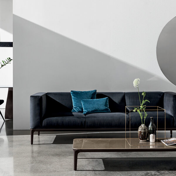 “Slim sofa by Sovet – contemporary Italian designer sofa with minimalist lines and elegant proportions”