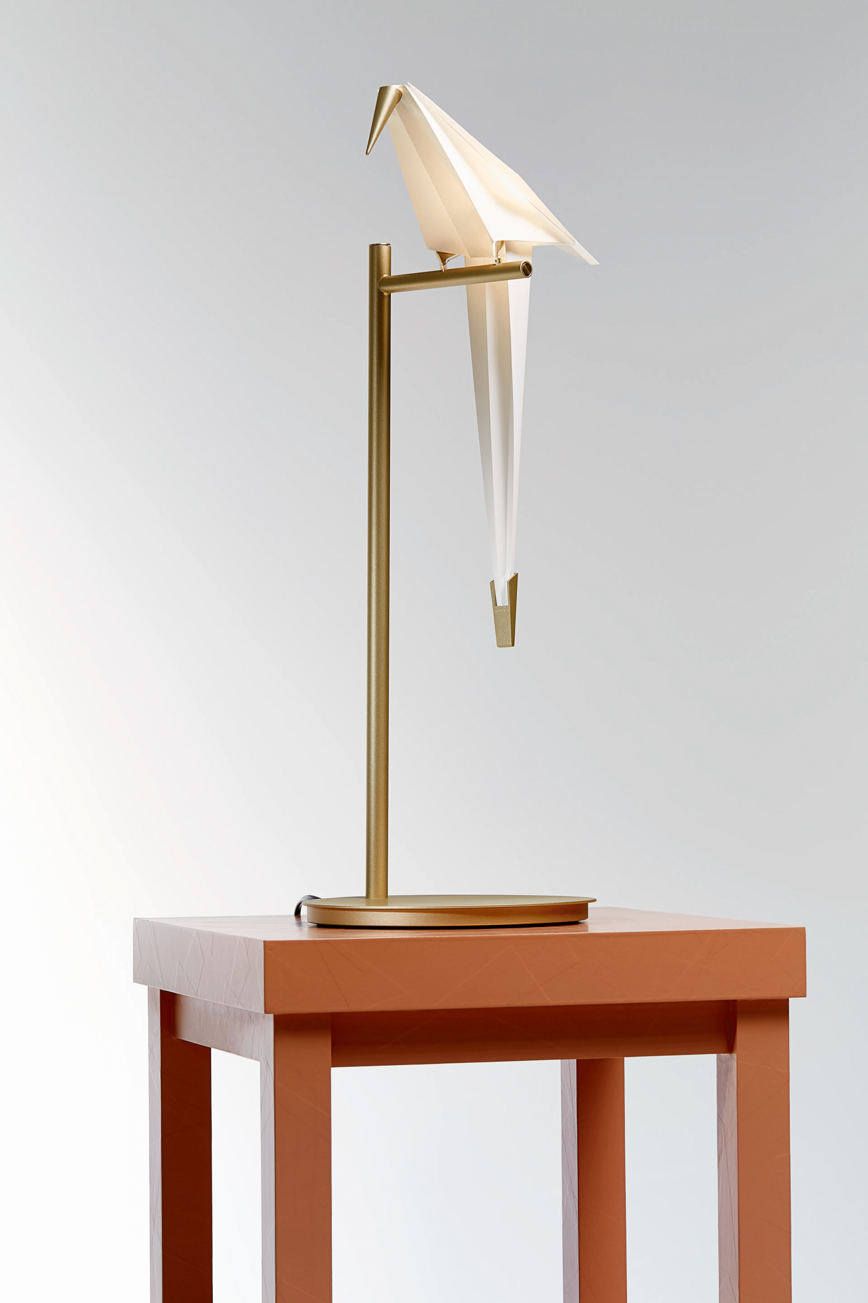 Modern Perch Light Table lamp by Moooi, a high-end luxury lighting piece for Royal Oak, Michigan.