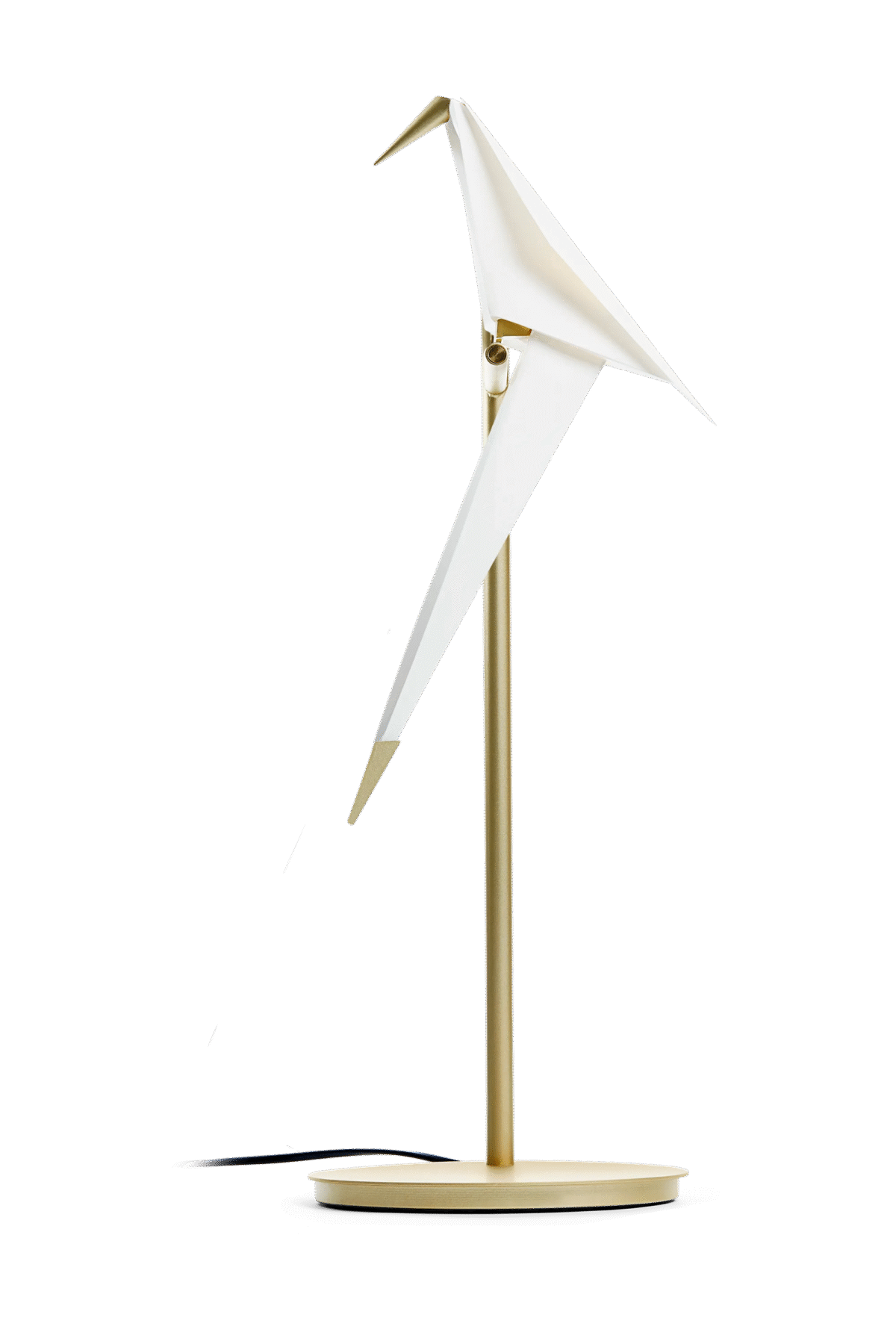 Contemporary Perch Light Table lamp by Moooi, perfect for an artistic, high-end desk in Birmingham, Michigan.