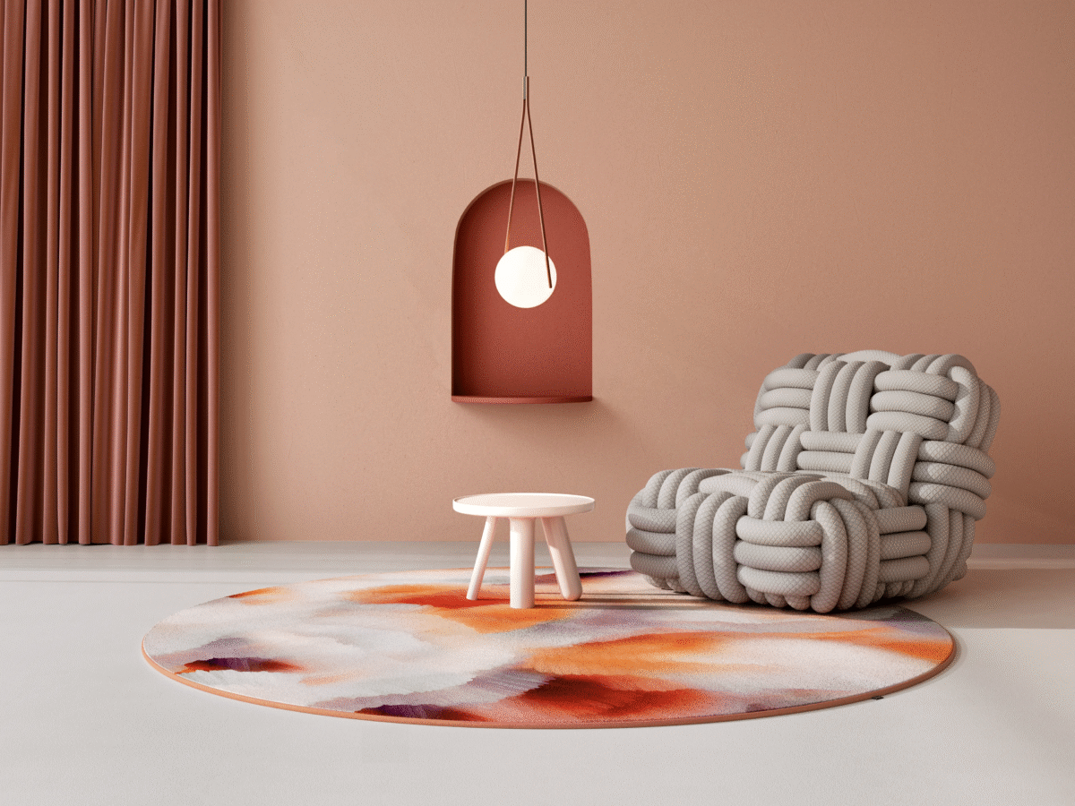 Modern NomNom Light by Moooi, perfect for an artistic, high-end interior in Troy, Michigan.