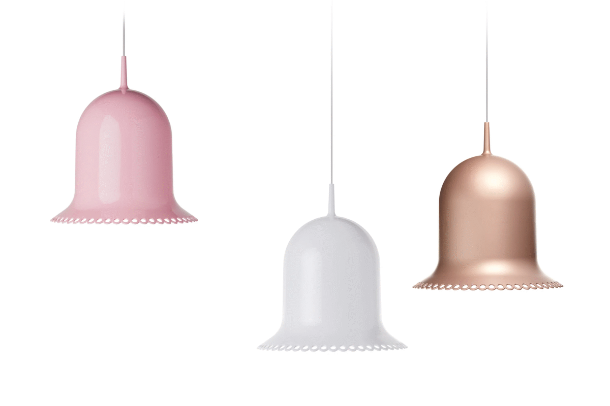 Contemporary Lolita suspended light by Moooi, perfect for an artistic, high-end interior in Royal Oak, Michigan.