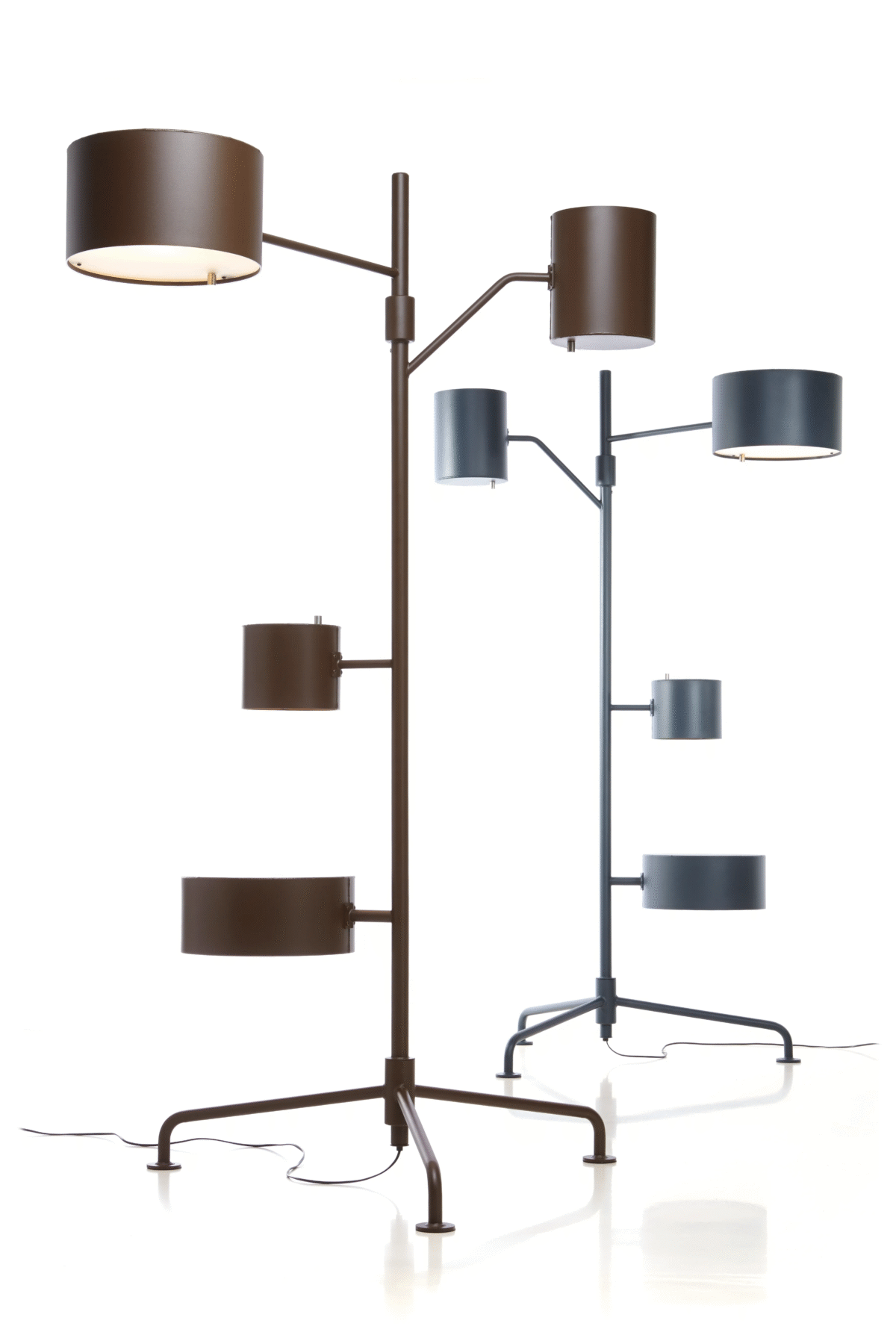 Contemporary Statistocrat Floor Lamp by Moooi, perfect for an artistic, high-end interior in Birmingham, Michigan.