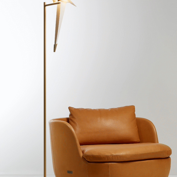 High-end Perch Light Floor lamp by Moooi, a modern luxury lighting fixture for Birmingham, Michigan.