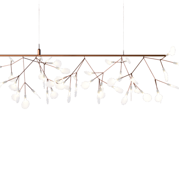 Heracleum III Endless lighting by Moooi in modern hallway